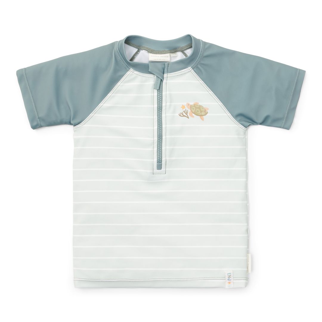 Bade-T-Shirt kurzarm Fresh Greens – UV-Shirt für Kinder
