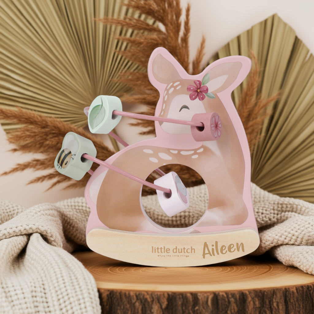 Motor skills loop deer – Fairy Garden | beautiful gift for a newborn