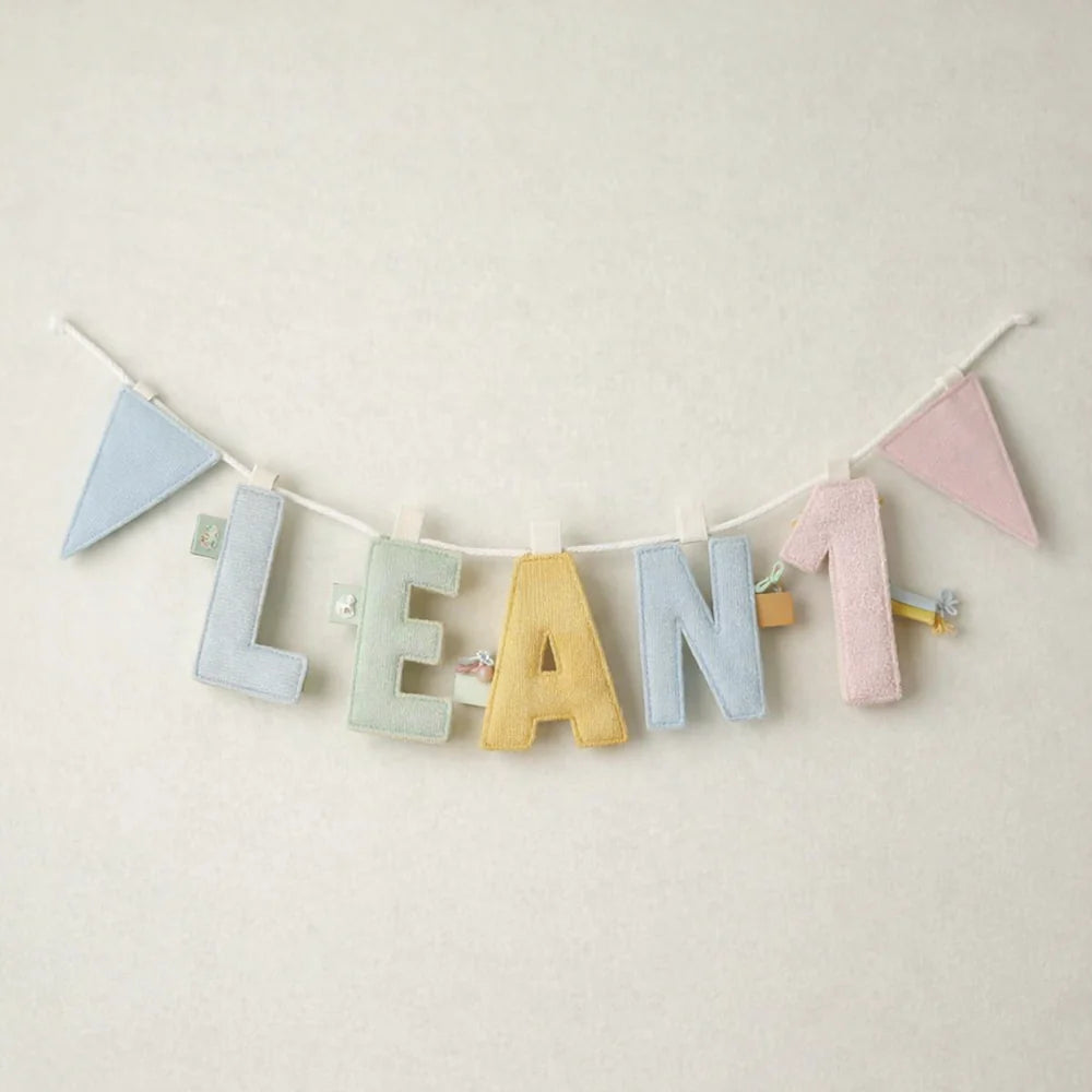 Girlanden Element Buchstabe A | Kinderzimmer Girlande