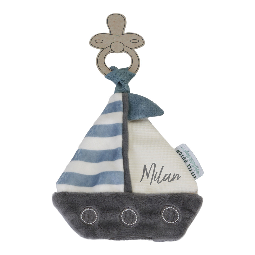 Schnullertuch Sailors Bay | Kuscheltuch für Babys