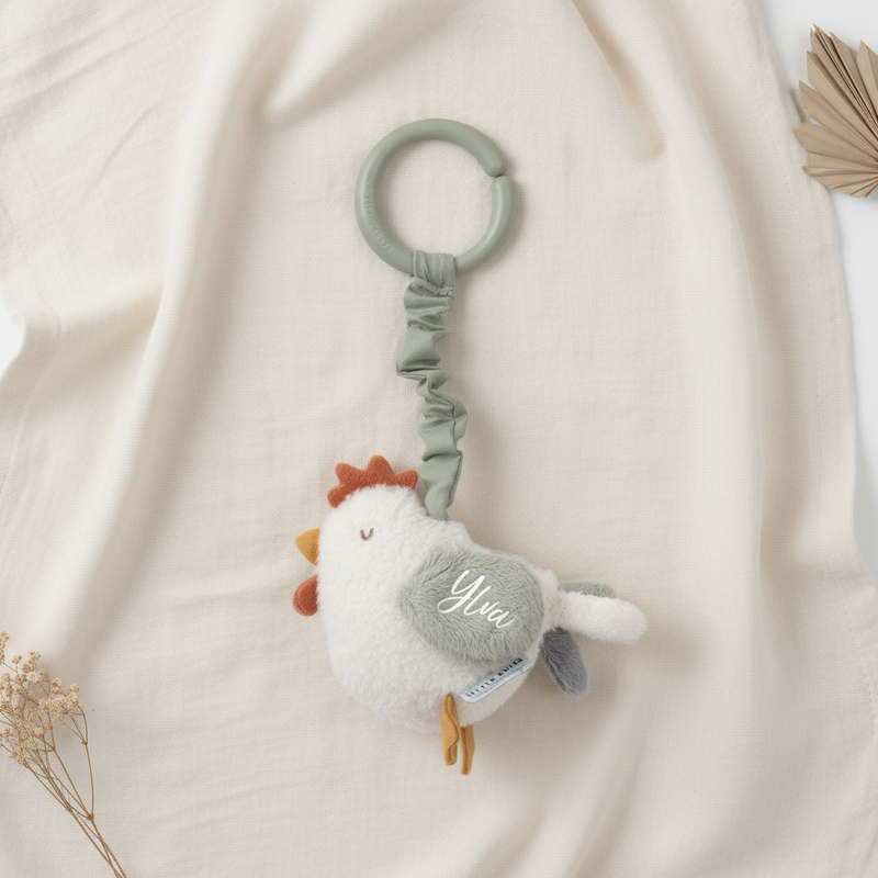 Zittertier Huhn Little Farm – Vibrationsspielzeug für Babys ab Geburt