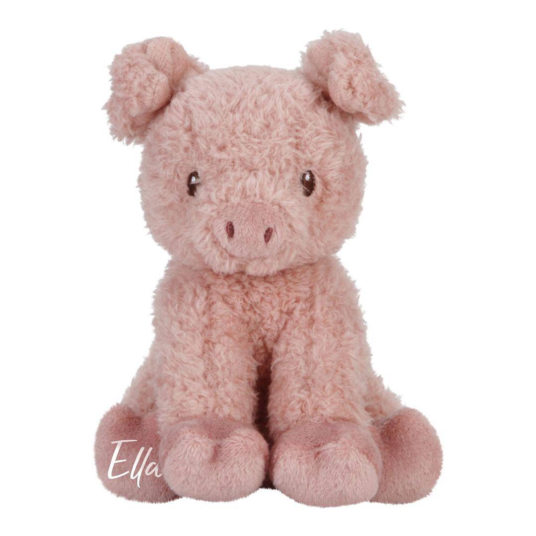 Kuscheltier Schwein Little Farm 17 cm – Kuschelfreund für Babys