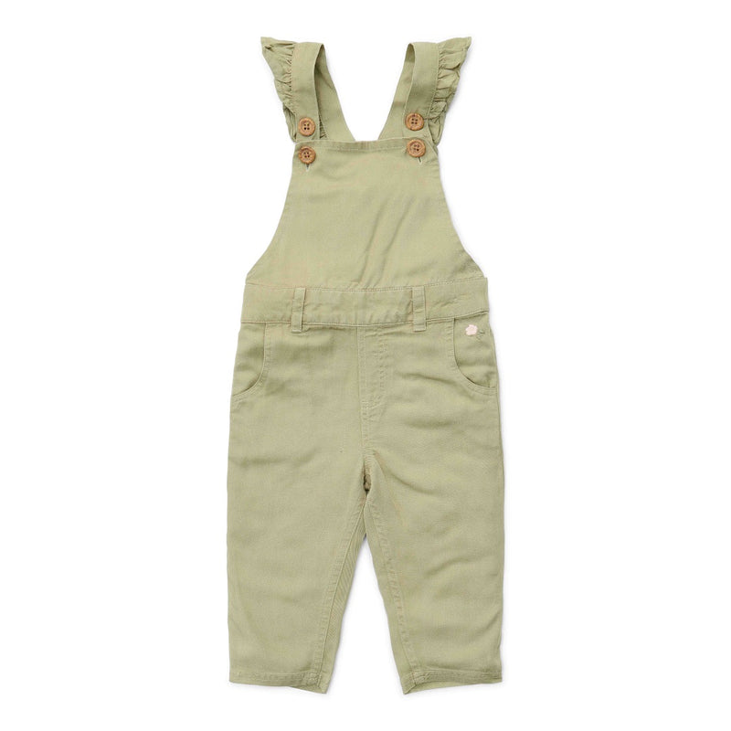Green Dungarees for Babies and Children