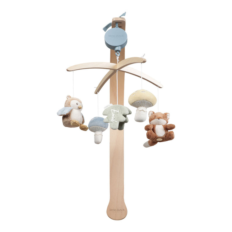 Musik-Mobile aus Holz Forest Friends