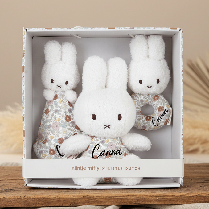 Exclusive gift set Vintage Little Flowers x Miffy