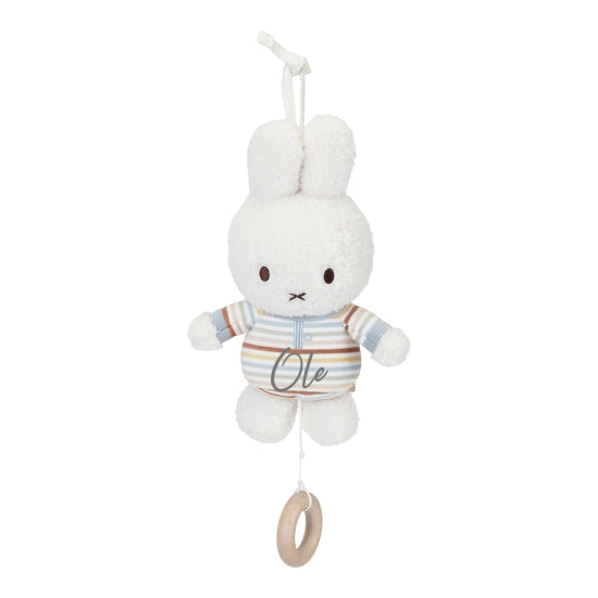 Spieluhr Hase Vintage Sunny Stripes x Miffy – Geschenk zur Geburt