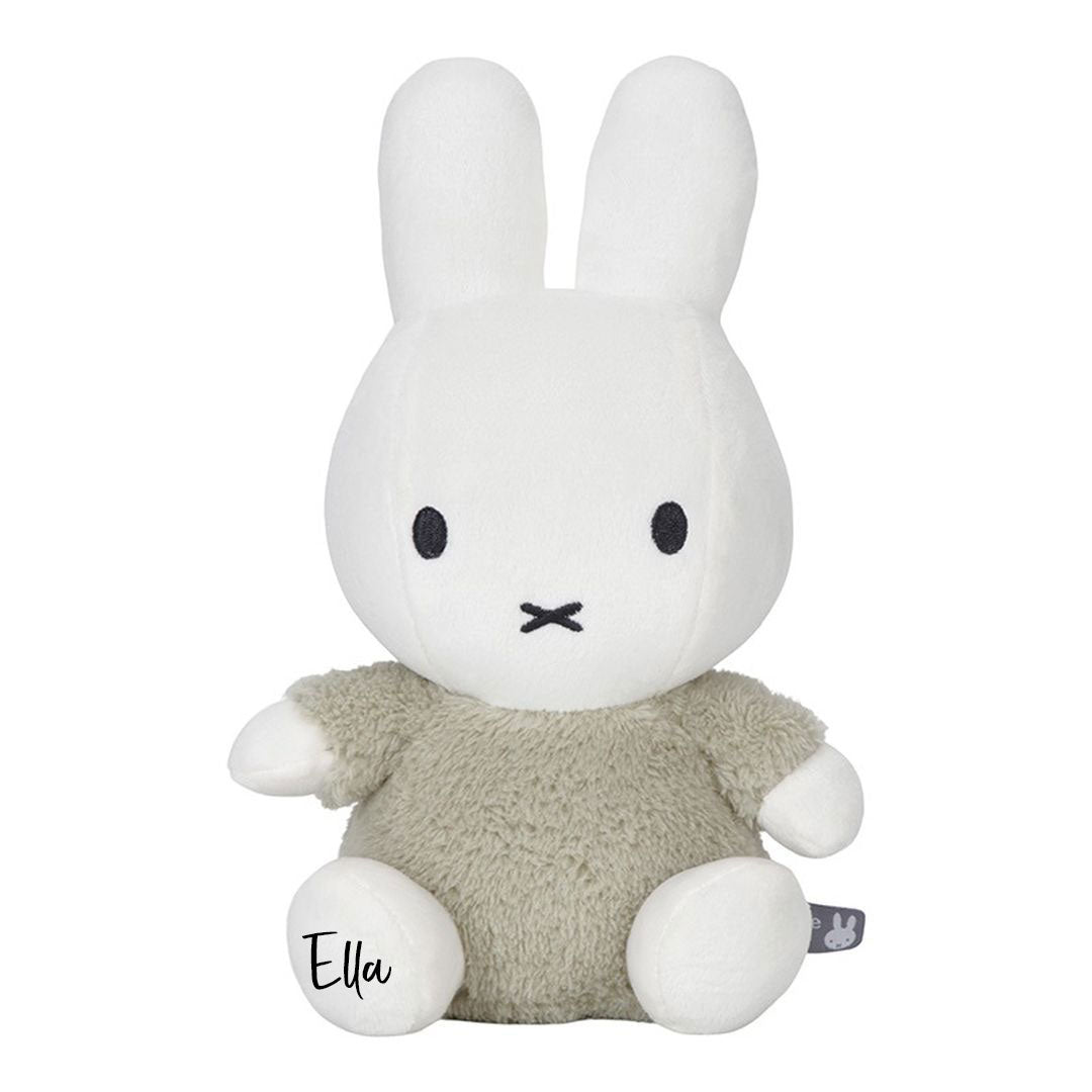 Cuddly Toy Miffy Bunny Fluffy Green 25 cm – Gift for Babies