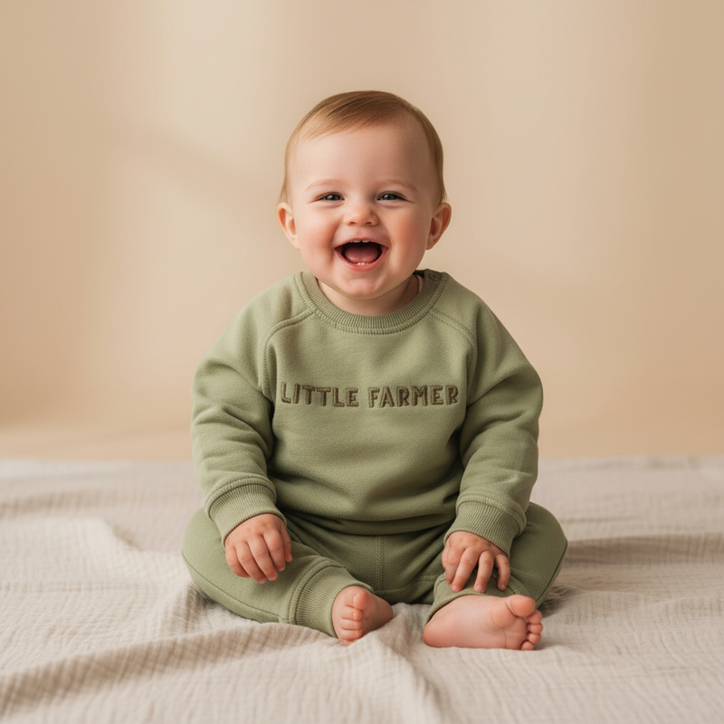 Sweater Green for Babies and Children