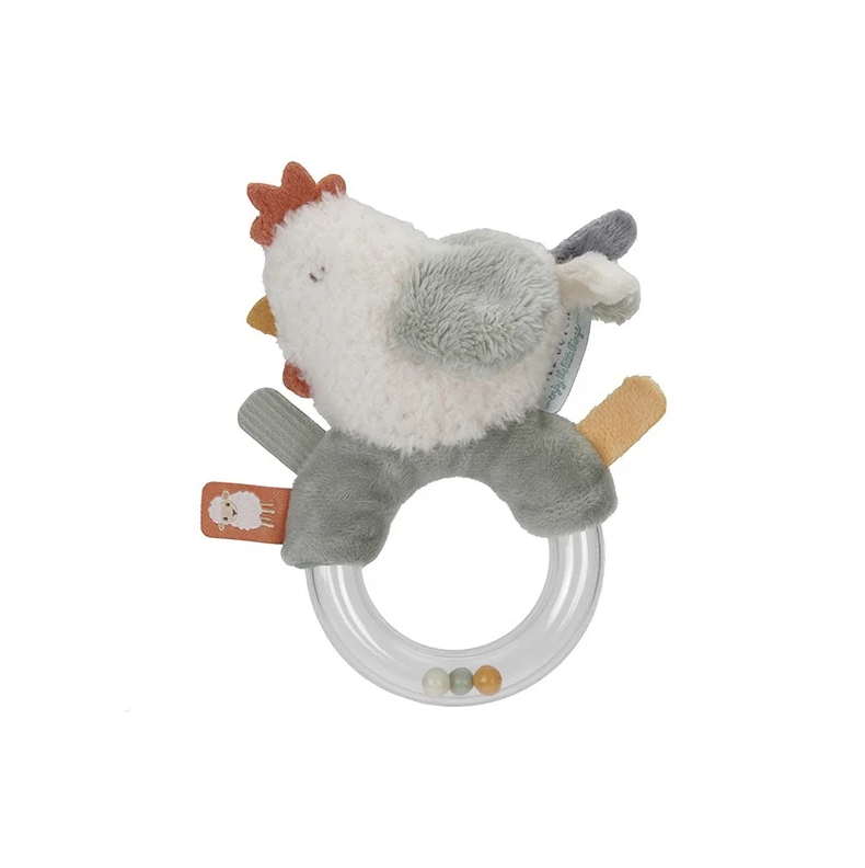 Rassel-Greifling Huhn Little Farm – Babyspielzeug zum Greifen