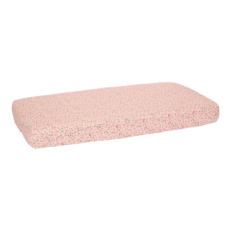 Fitted sheet for single bed Fairy Floral 90 x 200 cm | Little Dutch