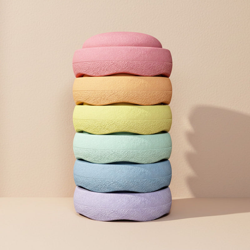 Stapelstein® Original Mini rainbow pastel | Stapelstein