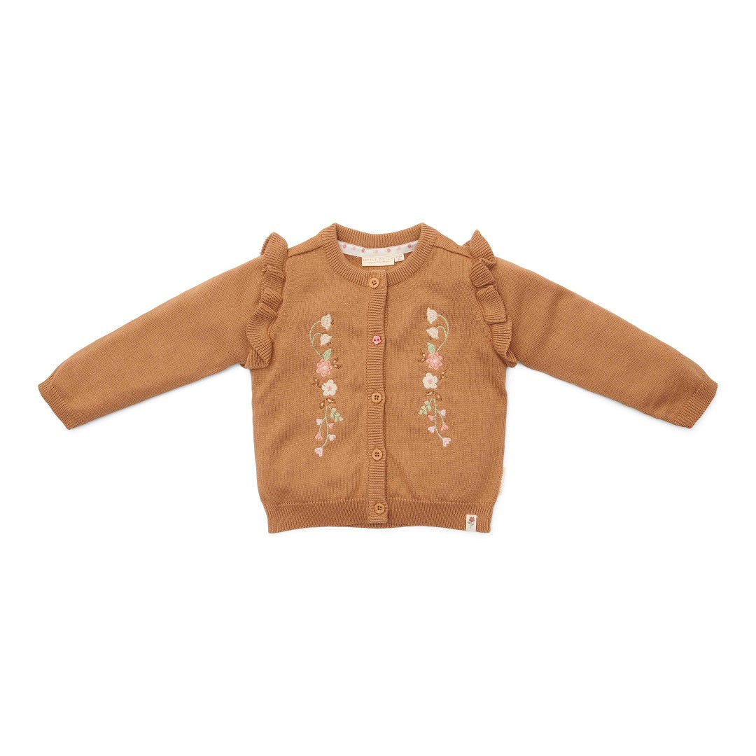 Strickjacke Braun für Babys und Kinder