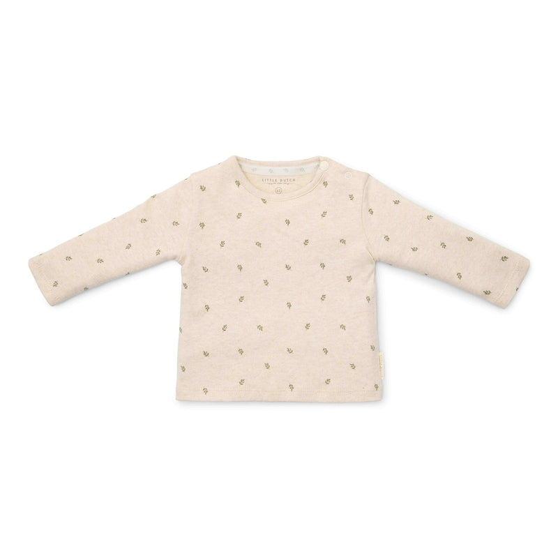 T-shirt langärmlich Green Leaves - Little Farm | Little Dutch