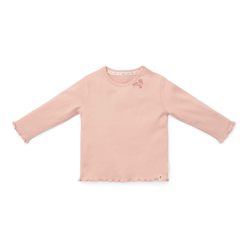 T-shirt langärmlig Soft Rose - Little Farm | Little Dutch