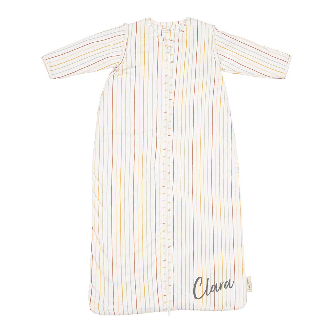 Winter sleeping bag 90 cm Vintage Sunny Stripes | Little Dutch customizable