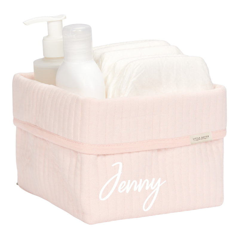 Pflegekörbchen Pure Soft Pink, klein  | Little Dutch