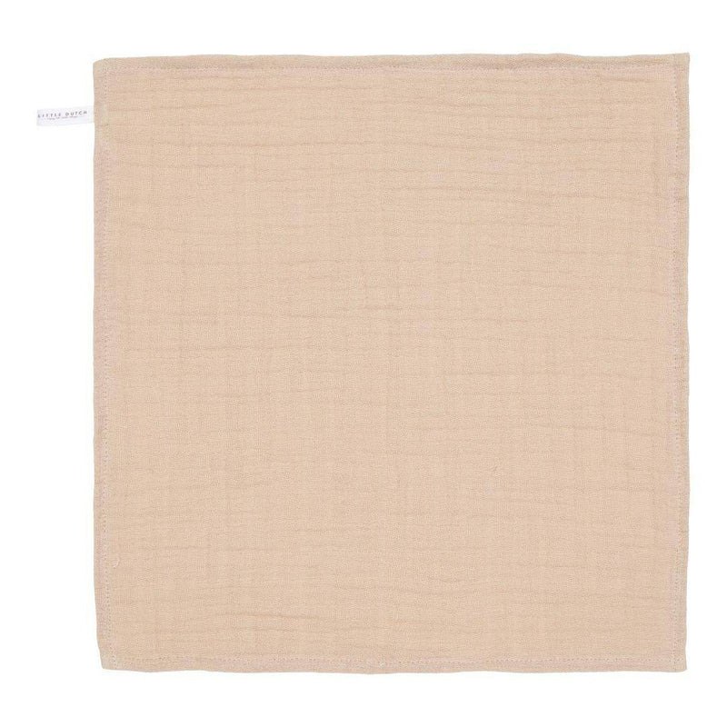 Mundtücher Set Musselin Baby Bunny / Beige | Little Dutch