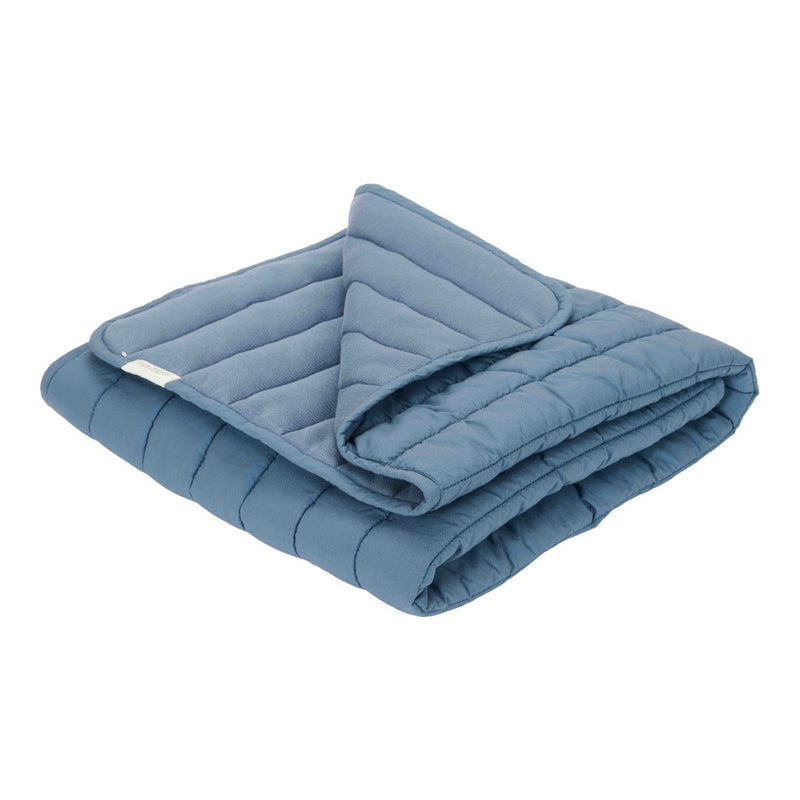 Wiege Tagesdecke Dark Blue | Little Dutch