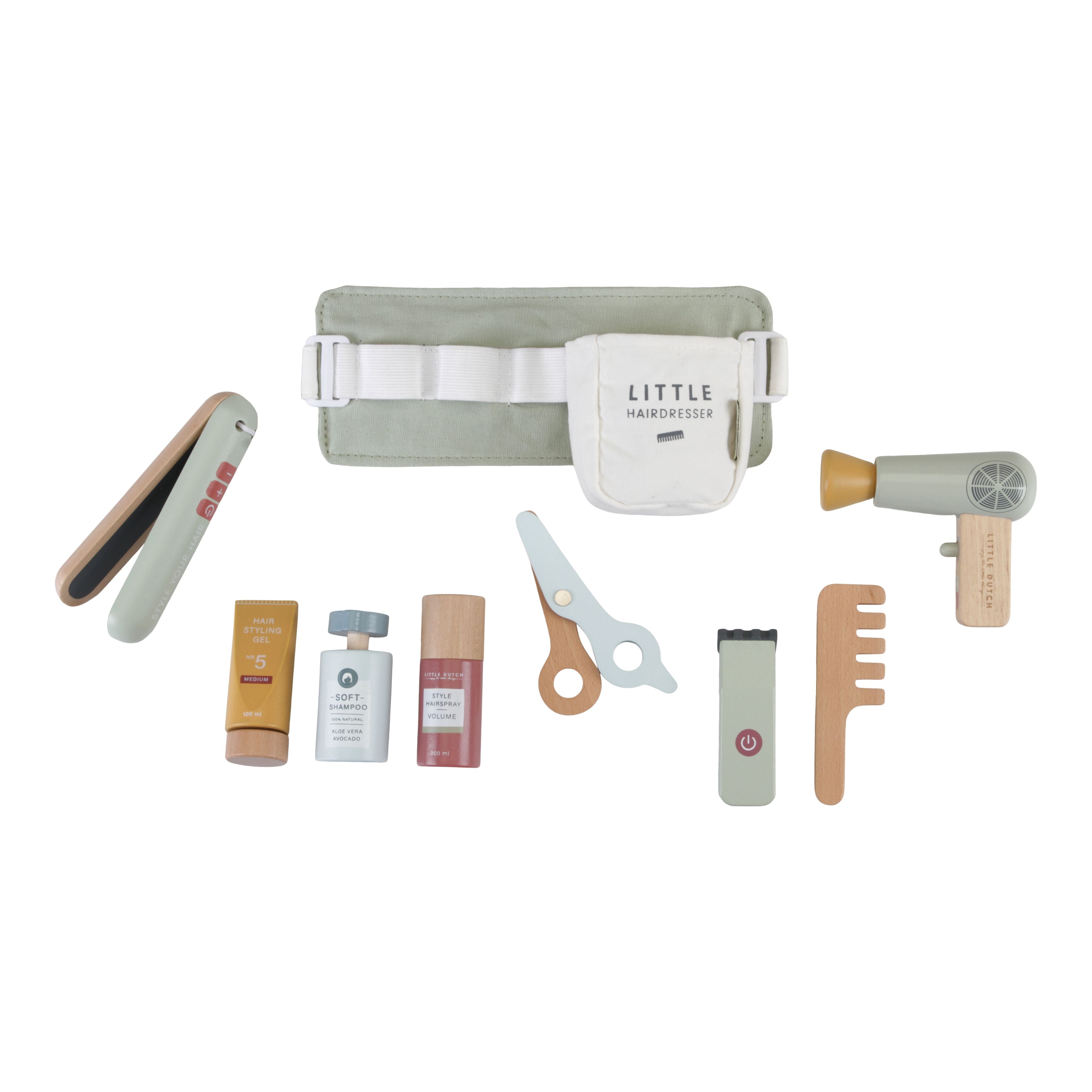 Friseur-Set Kinder Holz