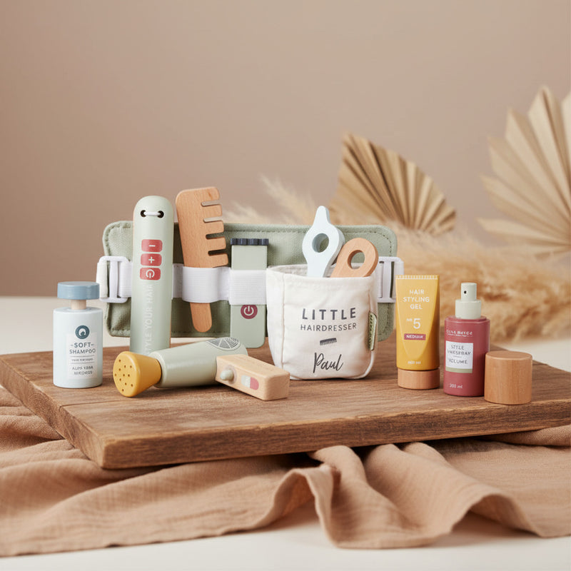 Friseur-Set Kinder Holz