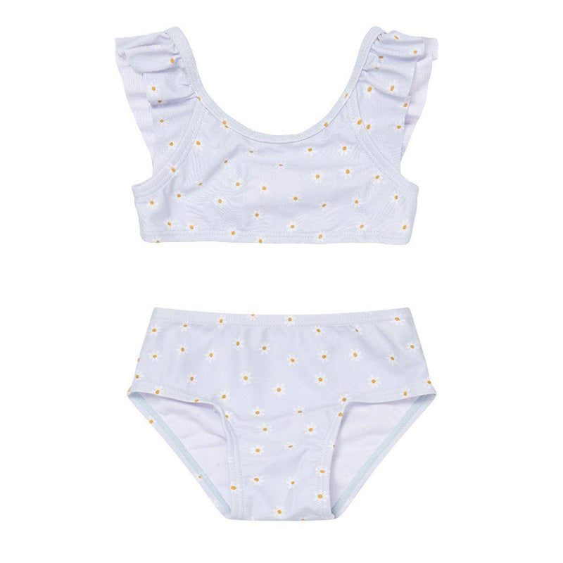 Bikini with flounces, Daisies Blue | Little Dutch