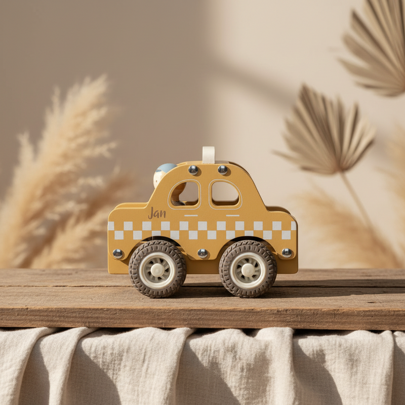 Holz Taxi für Kinder – Spielspaß für kleine Entdecker